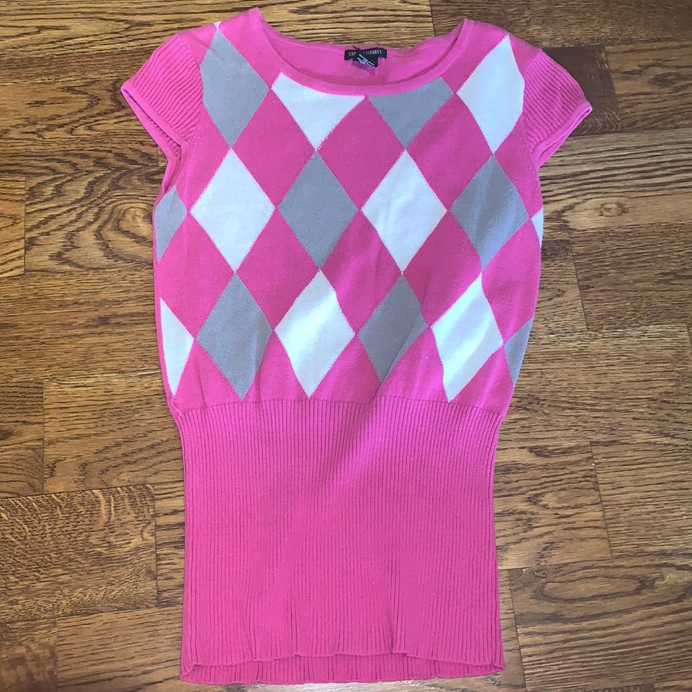 Pink Vest Shirt